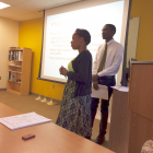 BCHD interns Vernon and Taylor present about the Zika virus